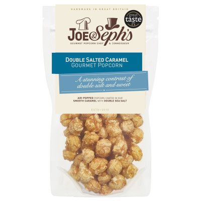 Joe & Seph´s Popcorn Double Salted Caramel, Joe & Seph, 80g