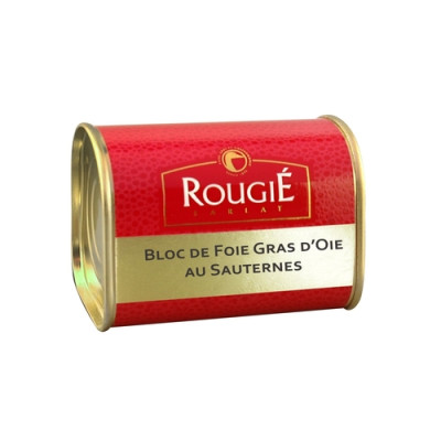 Bloc de Foie Gras d' Oie Sauternes, Rougié, 145g