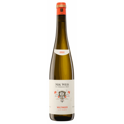 Riesling Wiltinger Alte Reben Ortswein weiß 2022, Nik Weis, Mosel, 0,75l