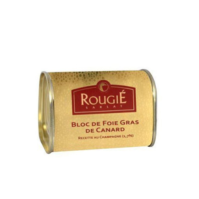 Bloc de Foie Gras de Canard Champagne, Rougié, 145g