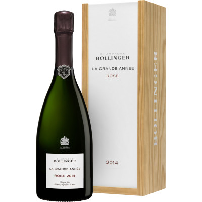 Bollinger La Grande Année Rosé 2014 HK, Champagne, 0,75l