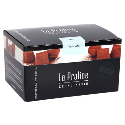 Chocolate Truffles Mint, La Praline, 200g