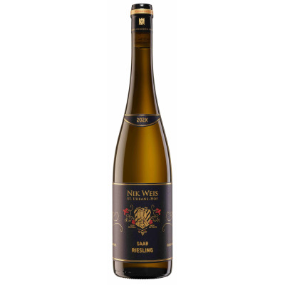 Riesling Saar Gutswein schwarz 2023, Nik Weis, Mosel, 0,75l