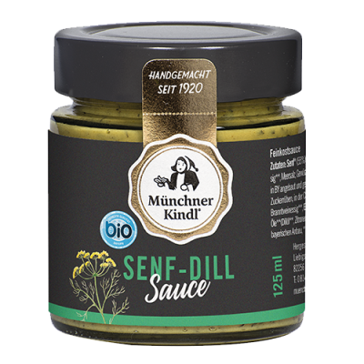 Senf-Dill-Sauce, Münchner Kindl, 125ml